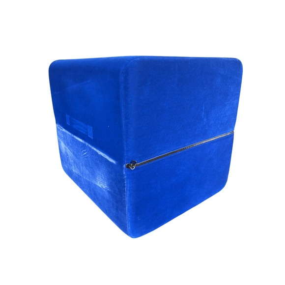 Liberator Other - Liberator Esse Positioning Pillow Royal Blue Velvet Microfiber with Travel Bag